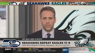 Max Kellerman & Dan Orlovsky Renew Their Heated Dispute On Carson Wentz