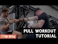 Pull day with 2 ifbb pros  ttin ep 14