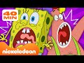 Губка Боб и Патрик пугаются! 40-минутная подборка | Nickelodeon Cyrillic