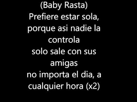 Baby Rasta y Gringo Feat Nengo FlowPrefiere Estar Sola LETRA