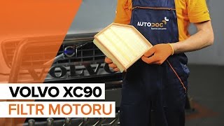 Instalace Vzduchovy filtr VOLVO XC90: video příručky