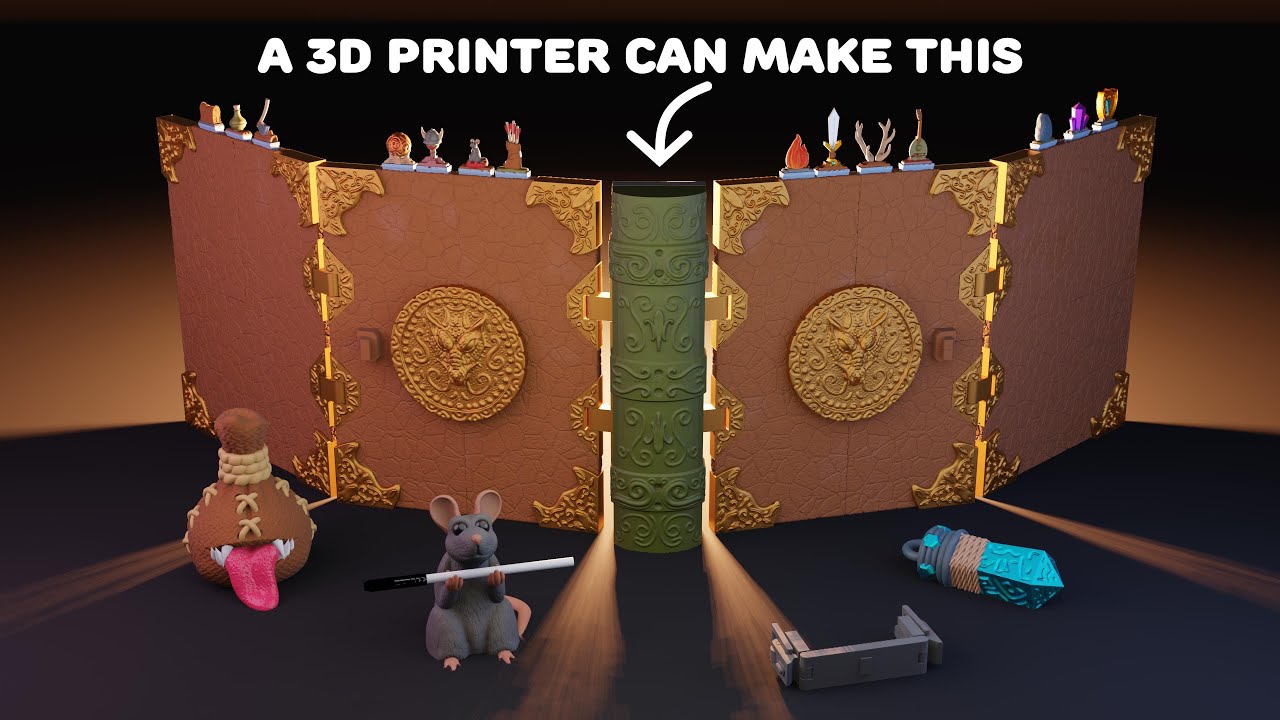a-dungeon-master-screen-you-can-3d-print-youtube
