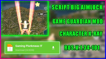 NEW MENU HACK ROS V.1.34-101 SCRIPT BIG AIMLOCK ASSETS CHARACTER NO ROOT 100% BY GAMING PLORKMEAS IT
