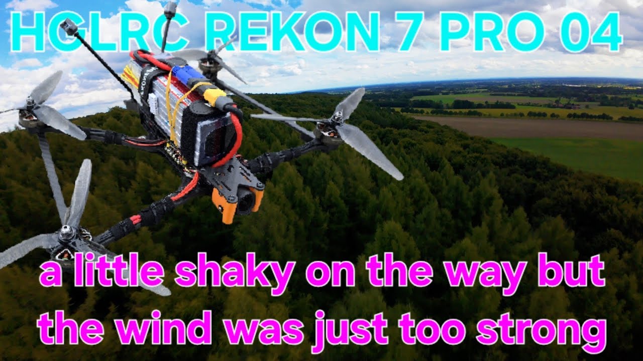FPV Drone Long Range Flight - HGLRC REKON 7 PRO - DJI O4 Pro - Autumn ...
