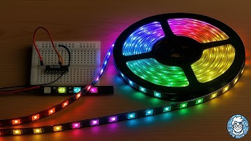Cómo Controlar una Tira LED NeoPixel RGB WS2812B con PIC16F88 - Tutorial Paso a Paso