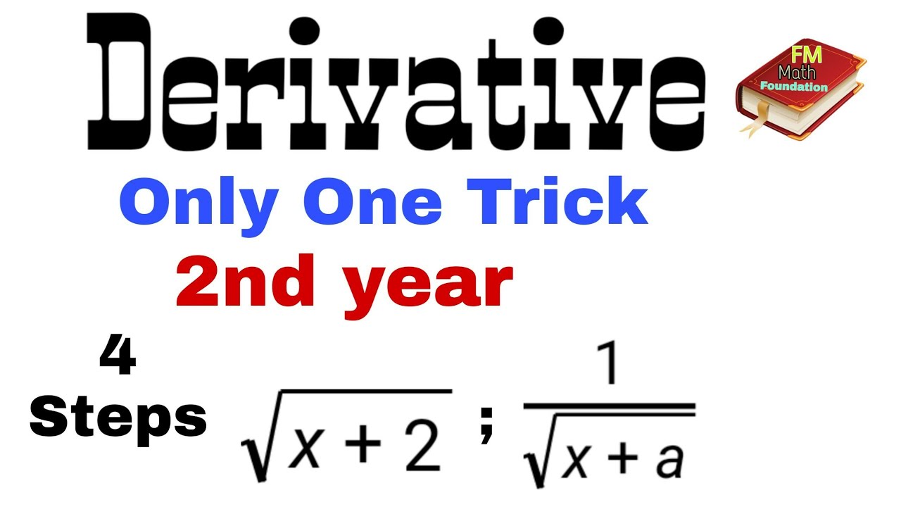 How to solve derivative by definition calculate