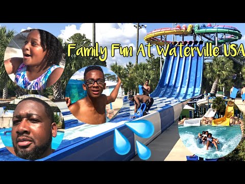 FAMILY FUN AT WATERVILLE USA | MEECH AND MONICA