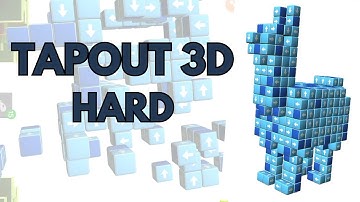 Tap Blocks Out 3d: Juego Destreza  | Gameplay Hard | Skills, Games & Robots