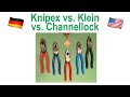 アメリカ対ドイツのツール：クニペックス対クライン、対チャンネルロック：どちらのラインマンのペンチが優れていますか？