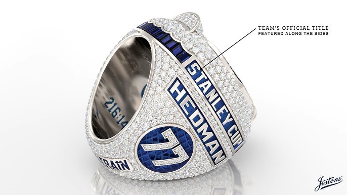 The St. Louis Blues' Stanley Cup champions rings are here and they