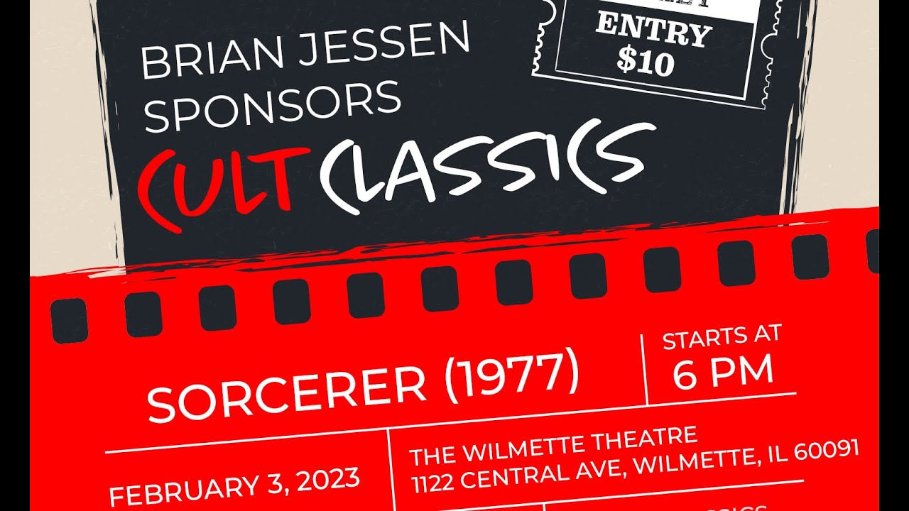Brian Jessen Guaranteed Rate Sponsors Cult Classics SORCERER Friday