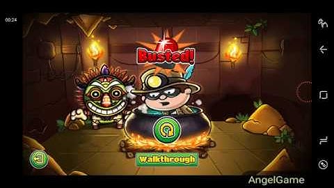 Robber Bob 5: The Temple Adventure Level 10 Walkthrough