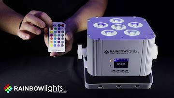 Remote Control basic options for Smart 2 lights by Rainbow Lights USA Smart 2 PRO, MINI, TOWER, WASH