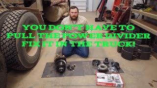 power divider / inter-axle locking differential DIY repair