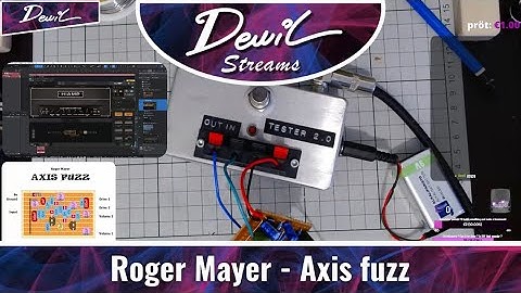 DIY Roger Mayer - Axis fuzz