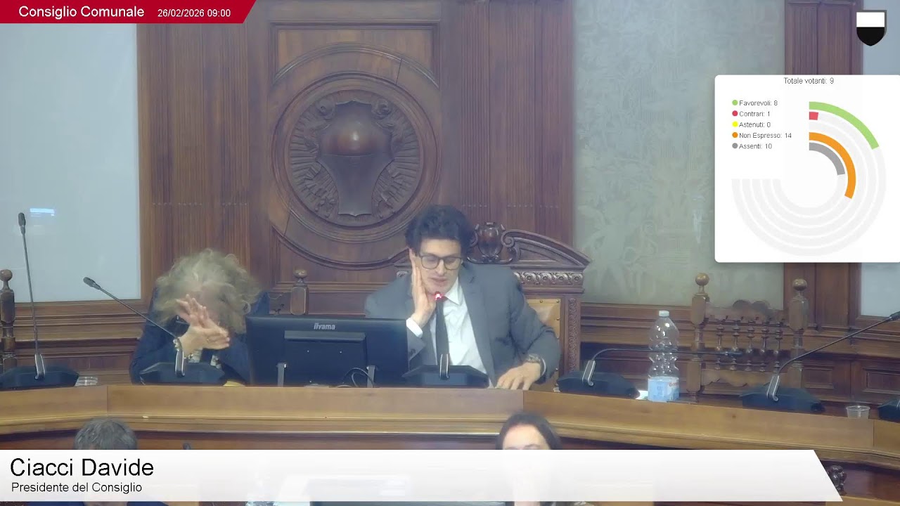 Consiglio comunale Siena