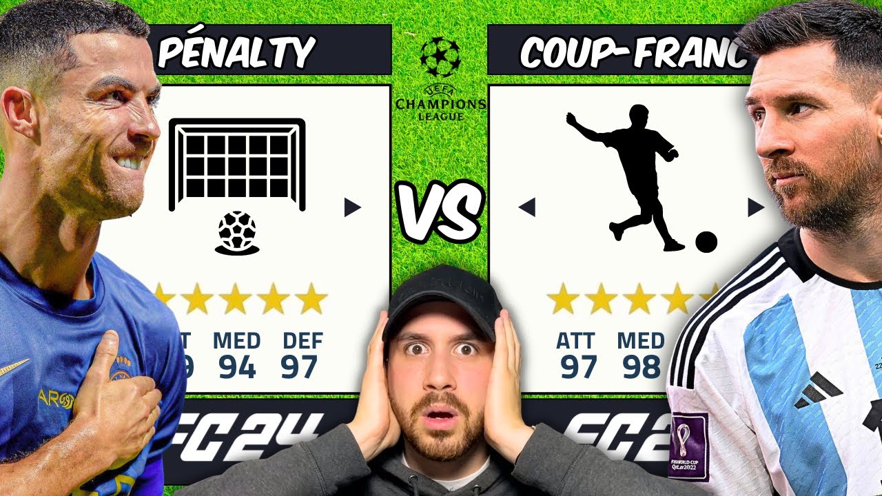 PÉNALTY vs COUP FRANCS sur FC 24 !