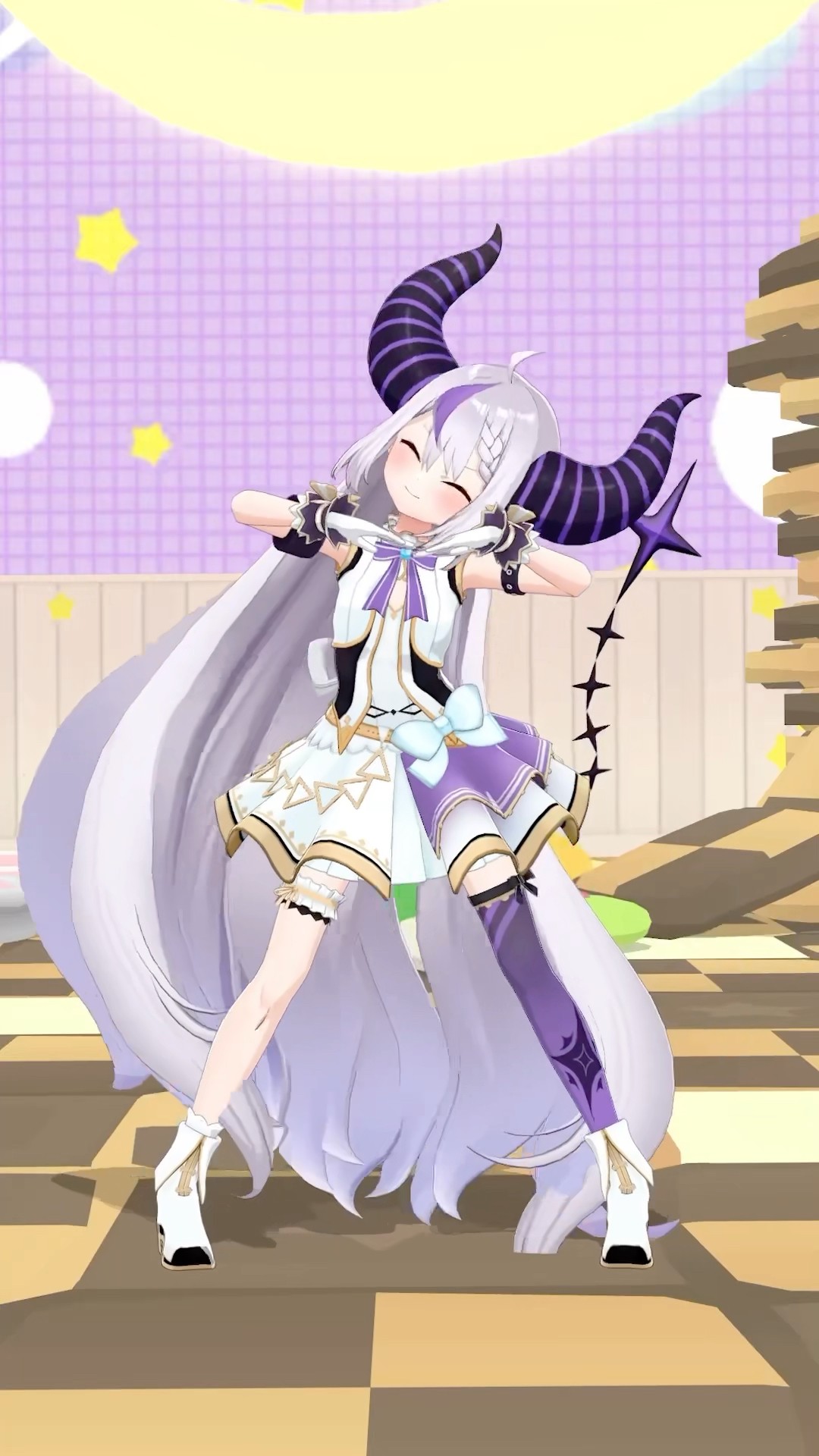 ル、ルーナ姫‼️今宵は聖夜ですぞ‼️こちらブラウニーとキャンディーでございます‼️な、な⁉️拙者がいいですと⁉️そ、そんな……?【ラプラス・ダークネス/ホロライブ】#踊ってみた #shorts