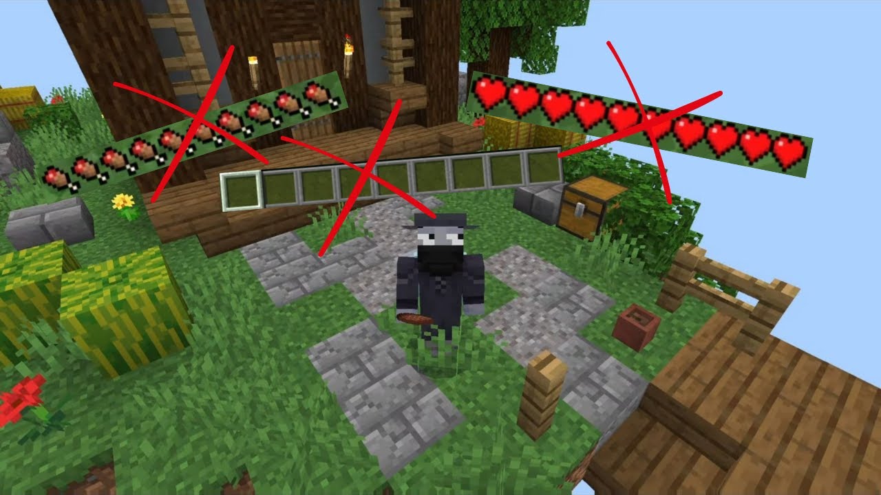 Minecraft Skywars, But I Can't See Anything