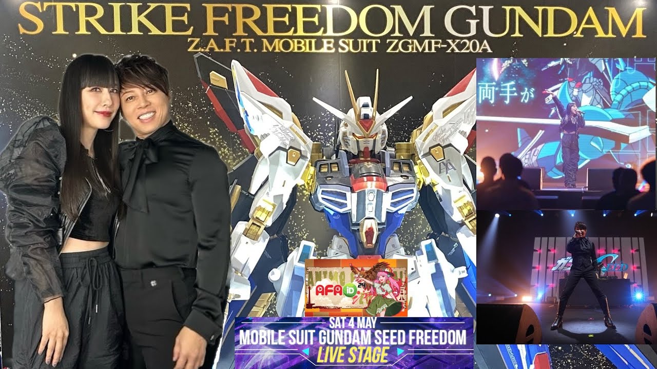Gundam SEED Freedom Special Live Stage 2024 Summary | Nami Tamaki & T.M Revolution | 玉置 成実 & 西川 貴教