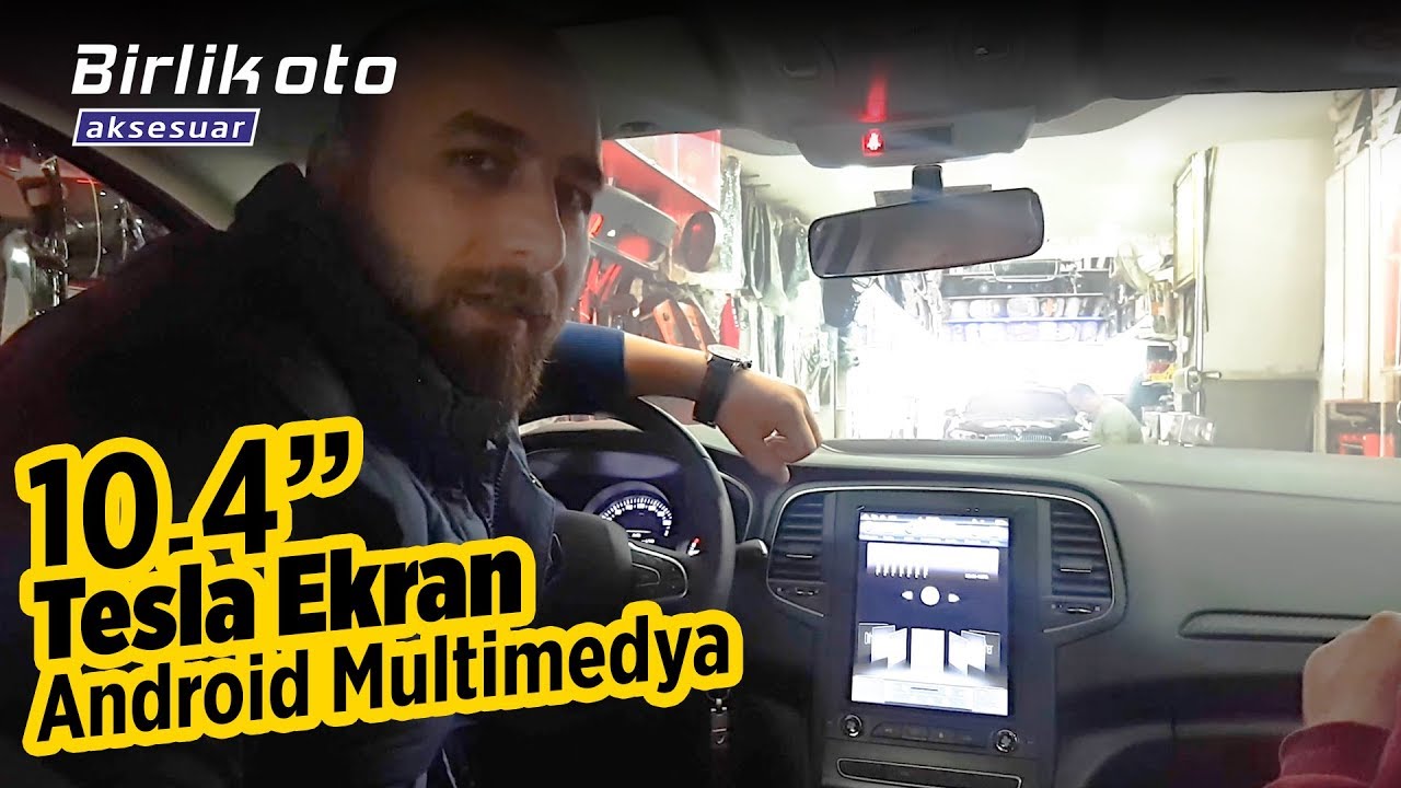 Renault Megane 4 // 10.4" Tesla Ekran Android Multimedya