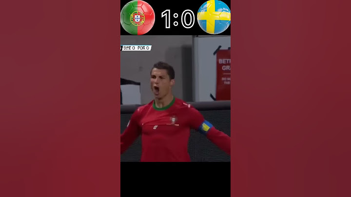 Full video ☝️Portugal vs Sweden 3-2 Ronaldo Hat trick #vibe #football