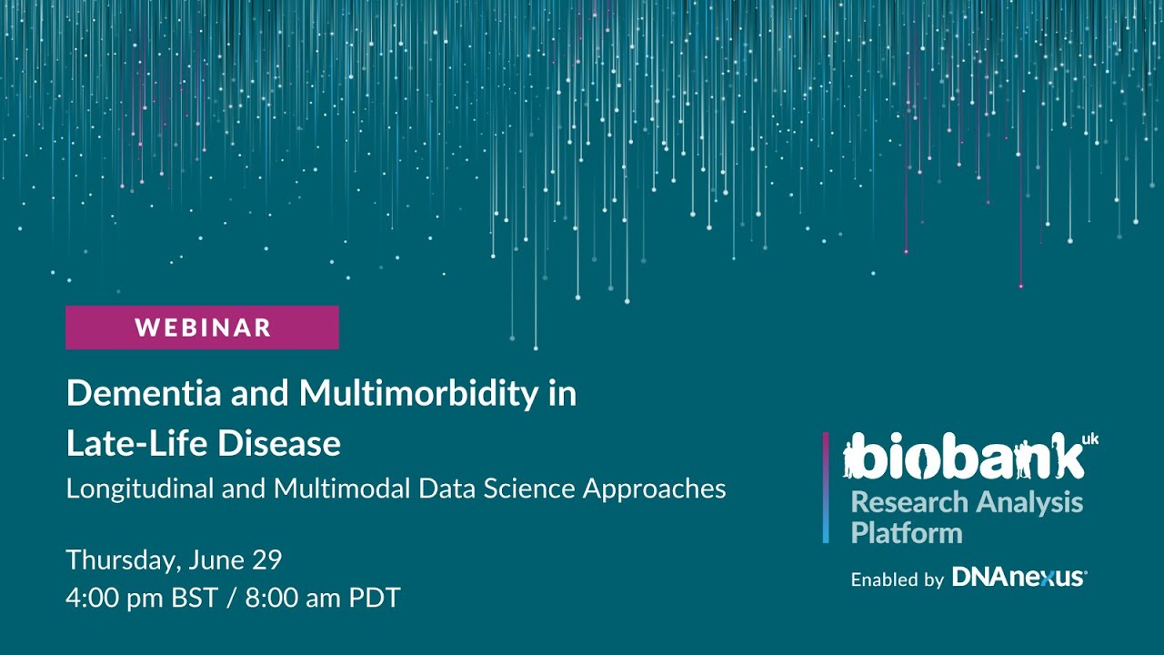 Dementia & Multimorbidity in Late-Life Disease: Longitudinal and Multimodal Data Science Approaches
