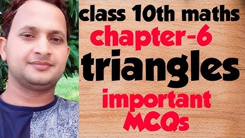 #MCQs #triangles Class 10th Maths important MCQs Chapter 6 Triangles