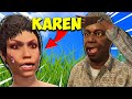 SALTY KAREN RAGES AT SIMP on GTA 5 RP