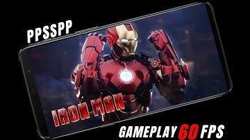 IRONMAN Gameplay (PSP) | 60FPS | PPSSPP Emulator | Default Settings Intro💯💯