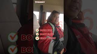Осмотр кабины школьного автобуса класса B