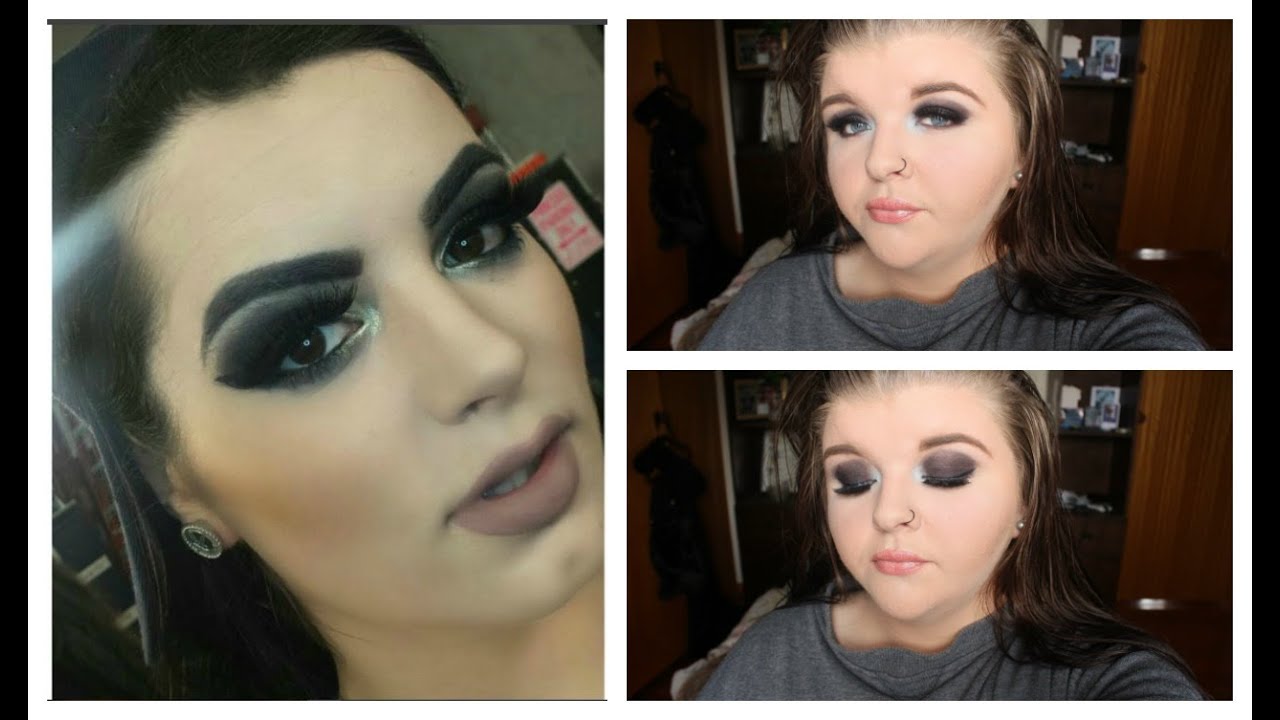 Paige Inspired Makeup Tutorial; WWE Women's Makeup Series! YouTube