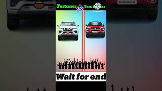Toyota Fortuner 🆚 Tata Harrier #sort #amazing #viral fanny interesting or comparison Videos