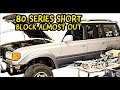 Land cruiser 80 series short block is almost out  ran into a little snag  oops we messed up