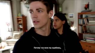 Barry and Cisco visit Supergirl (Kara) (RUS SUB)