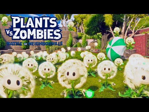 Видео: CRAZY MODE: 999 DANDELIONS VS. ZOMBIES in Plants vs. Zombies: Battle for Neighborville