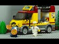 Lego City Pizza Van Monster Truck Robbery