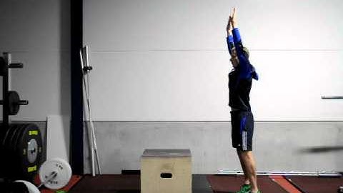 Drop Squat to Box Jump, direct