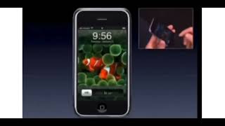 steve Jobs showcased first iPhone and the crowd went crazy ! #stevejobs