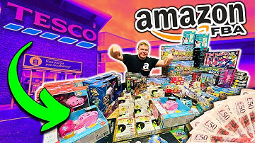 Amazon FBA Retail Arbitrage UK Tesco Lego Liquidation Sourcing