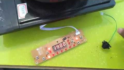 Induction cooker error code E4 for repairing