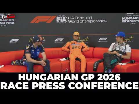 F1 Drivers Post Race Press Conference | Hungarian Grand Prix 2026 thumbnail