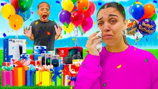Kid Surprised Mom With Birthday Presents **She Got Emotional**