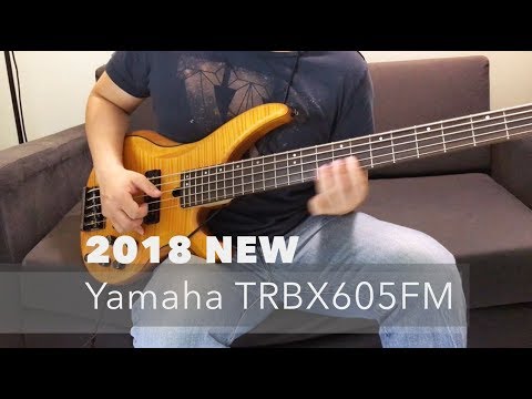 demo-of-the-yamaha-trbx605fm-bass-guitar-(2018-new-model)