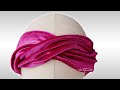 Criss Cross Headband DIY with Fabric from Blankitten