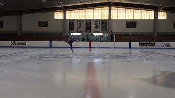 Flying Camel Spin - Figure Skating