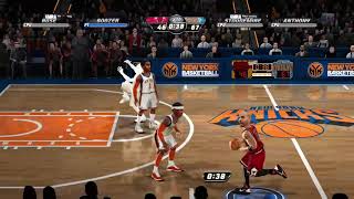 NBA Jam On Fire Edition - shattering the backboard