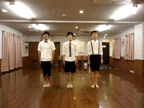 Perfume ダンスコンテスト 【Berqume】 3次審査 男3人でGLITTER