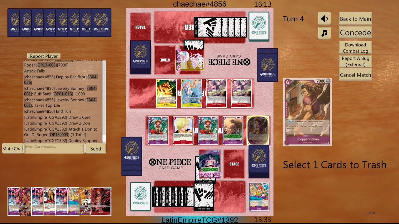 Gol D. Roger Versus RY Bonney 