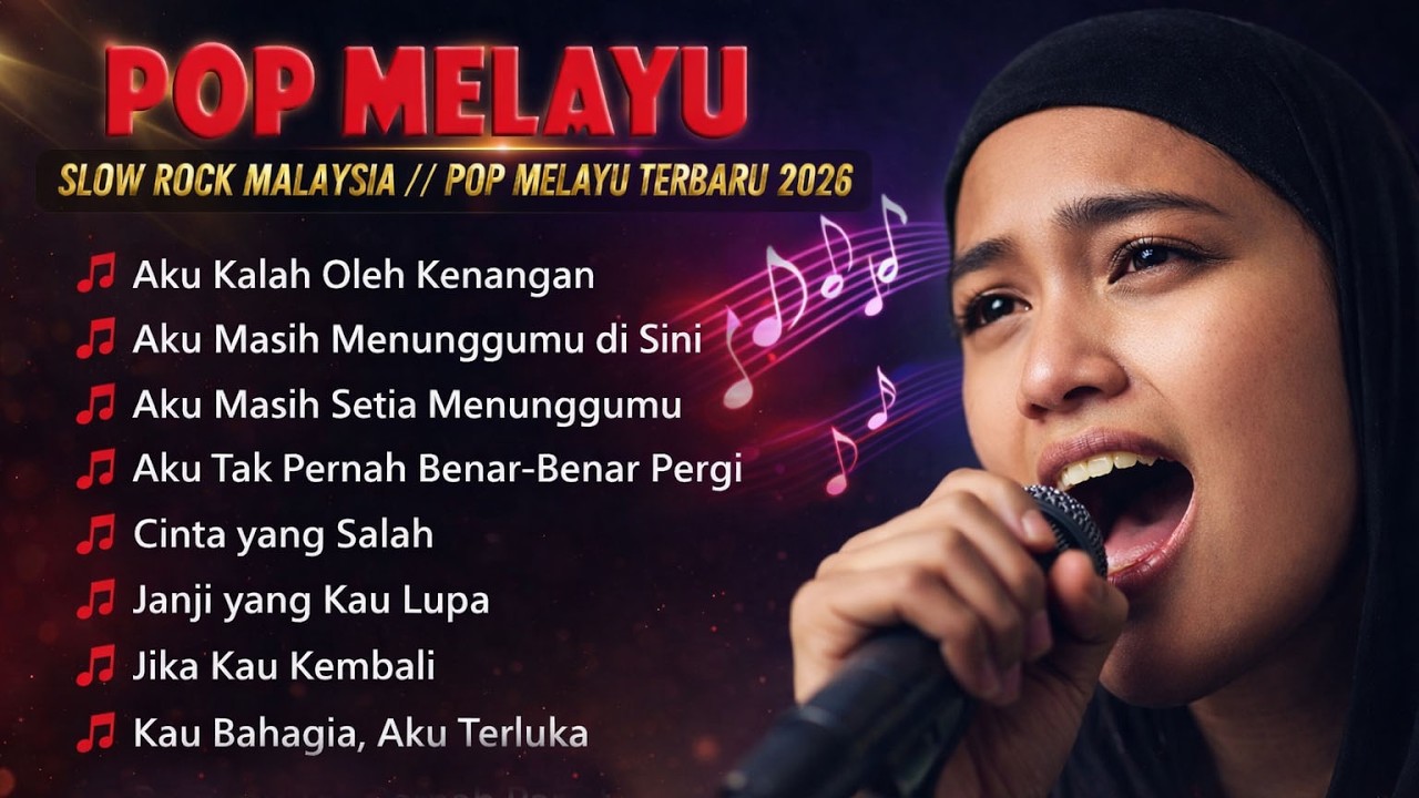LIVE Musik Santai Hari Ini🌙 Pop Melayu & Slow Rock Malaysia Terbaru 2026